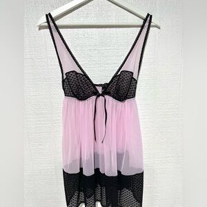 Victoria’s Secret sexy little things Babydoll Lingerie dress size L
